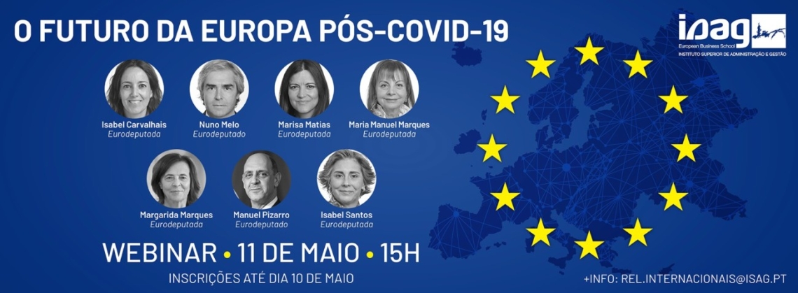 “O Futuro da Europa pós-COVID-19? ”: a visão de sete eurodeputados portugueses