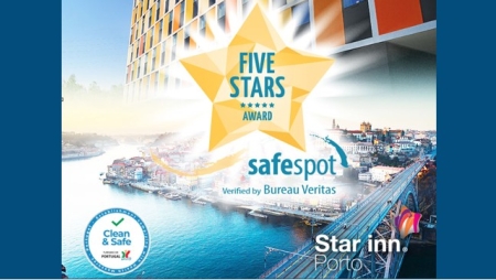 Star Inn Porto recebe Selo Five Stars | Safe Spot