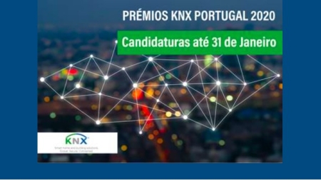 A Associação KNX Portugal tem a decorrer a edição de 2020 dos Prémios KNX Portugal