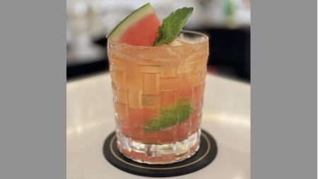 Sunset Delight é o novo cocktail de melancia do Matiz Lisboa Bar