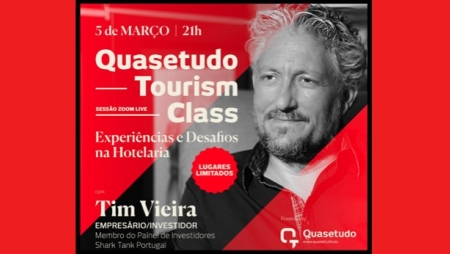 Quasetudo Tourism Class com Tim Vieira