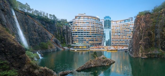 Este é o luxuoso e tecnológico hotel chinês construído no subsolo ...