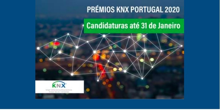 A Associação KNX Portugal tem a decorrer a edição de 2020 dos Prémios KNX Portugal