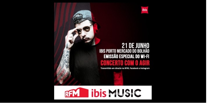 Porto  acolhe concerto RFM IBIS Music com Agir