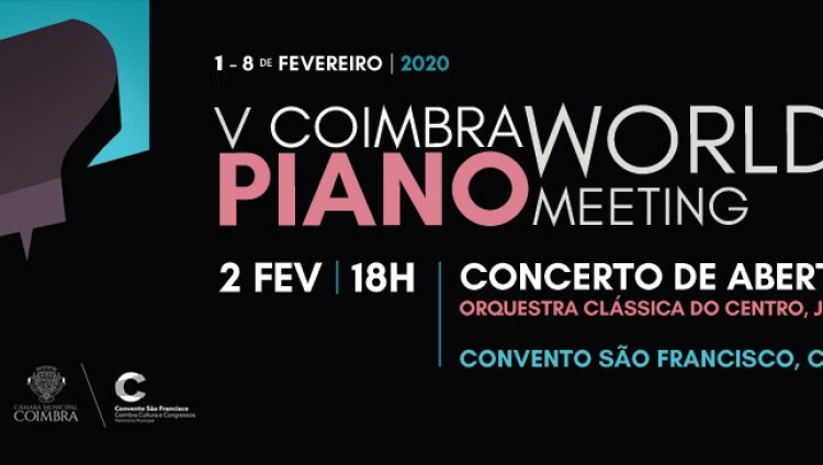 V Coimbra World Piano Meeting junta uma centena de jovens pianistas de mais de 20 países