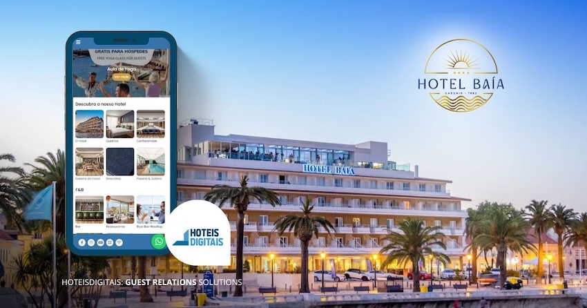 Hotel Baia Cascais adota Software Inovador da HoteisDigitais.com para Melhorar a Experiência dos Hóspedes e Sustentabilidade