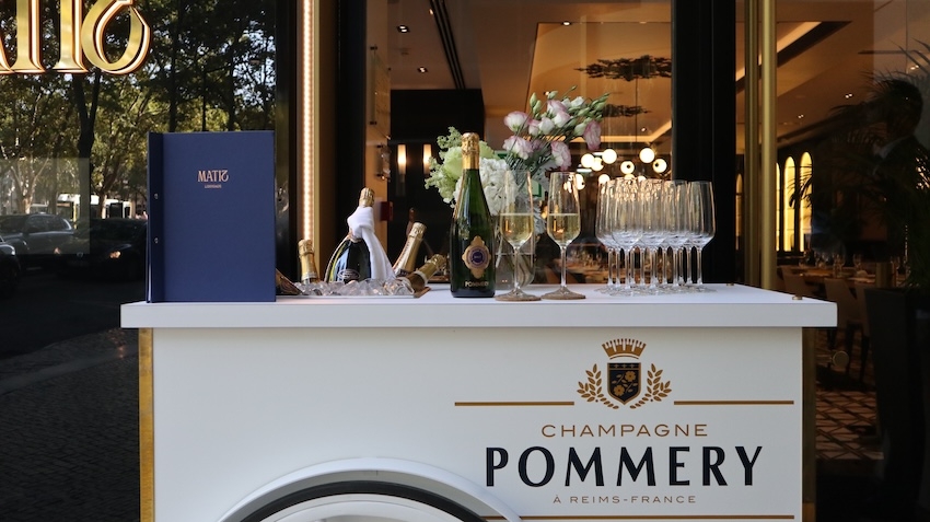 Sofitel Lisbon Liberdade lança uma Rolling Champagnerie em parceria com a Pommery